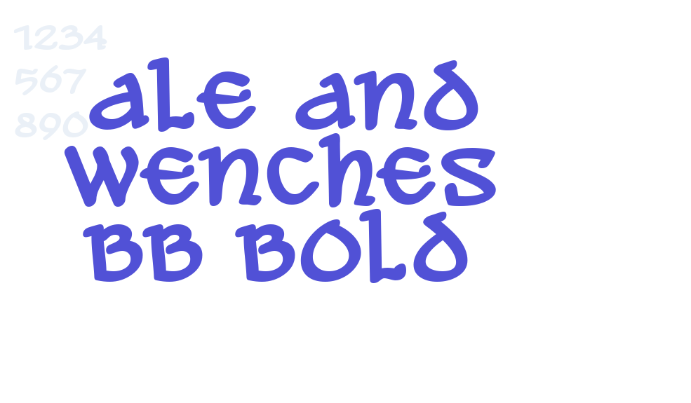 Ale and Wenches BB Bold-font-download