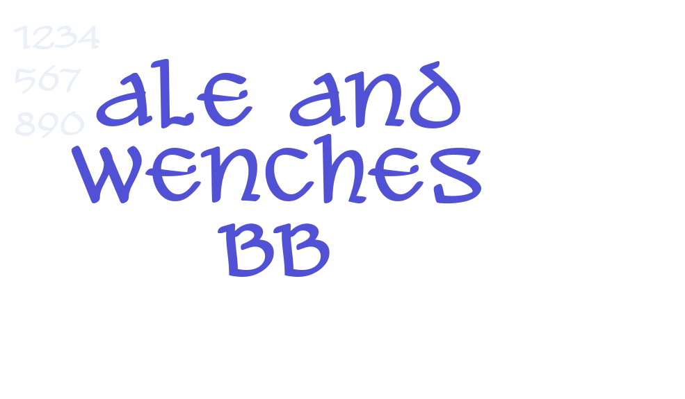 Ale and Wenches BB-font-download