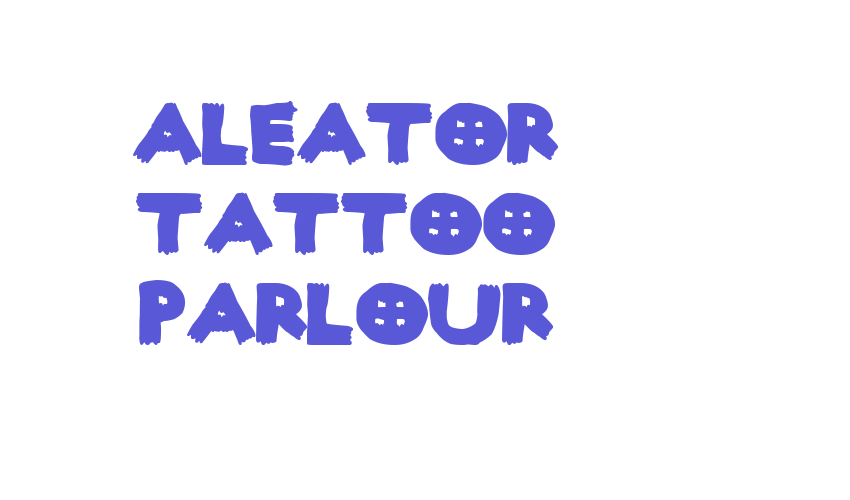 Aleator Tattoo Parlour Font