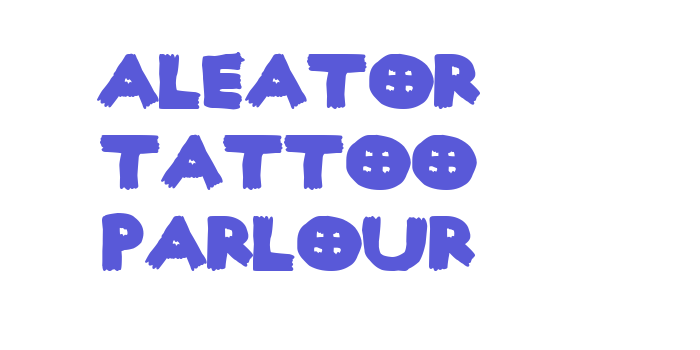 Aleator Tattoo Parlour Font Download