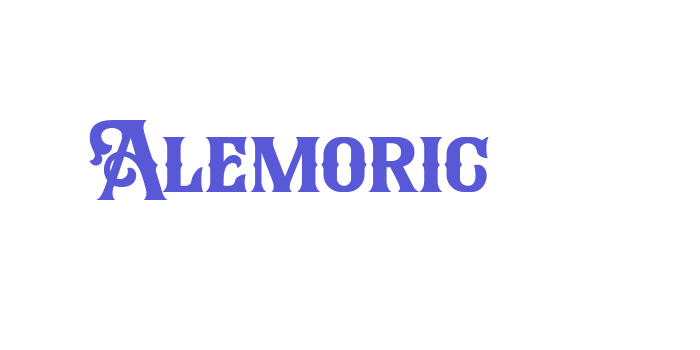 Alemoric Font