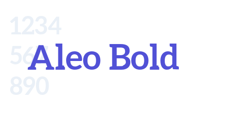 Aleo Bold-font-download