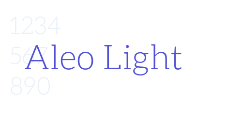 Aleo Light-font-download