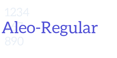 Aleo-Regular-font-download