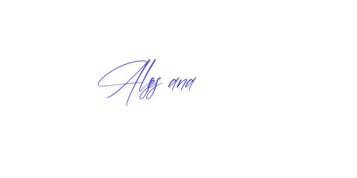 Alessana Font Download