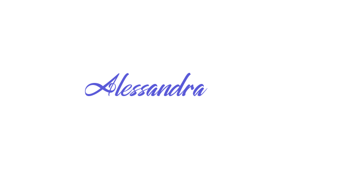 Alessandra Font Download