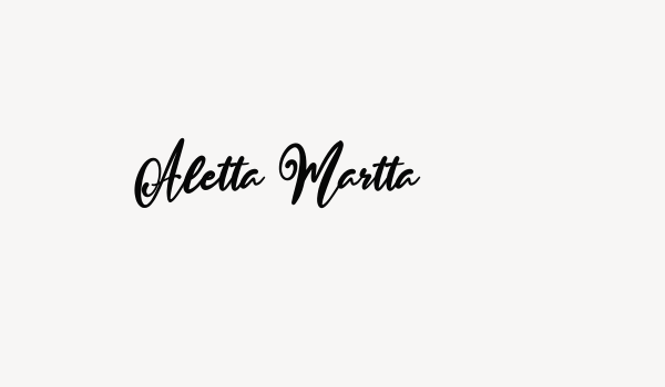 Aletta Martta Font