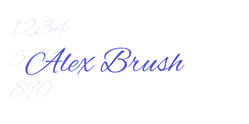 Alex Brush-font-download