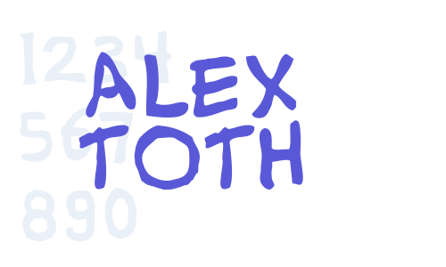 Alex Toth Font Download