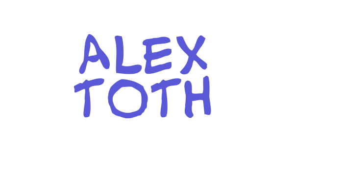 Alex Toth Font