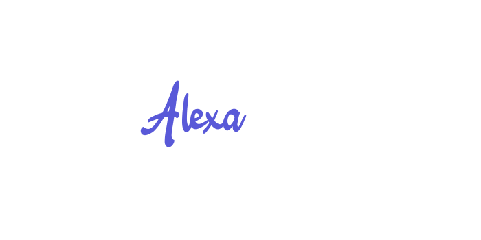 Alexa Font Download