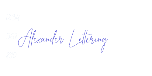 Alexander Lettering-font-download