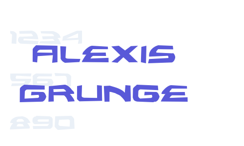 Alexis Grunge Font Download