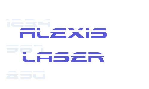 Alexis Laser Font Download