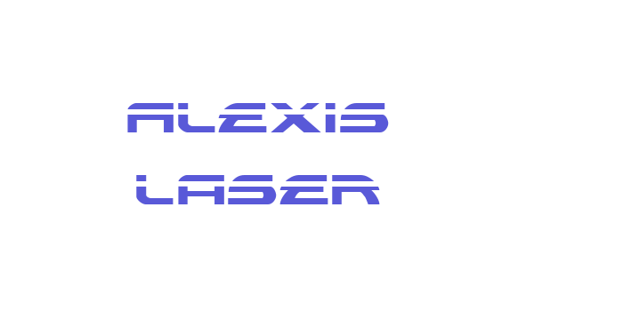 Alexis Laser Font Download