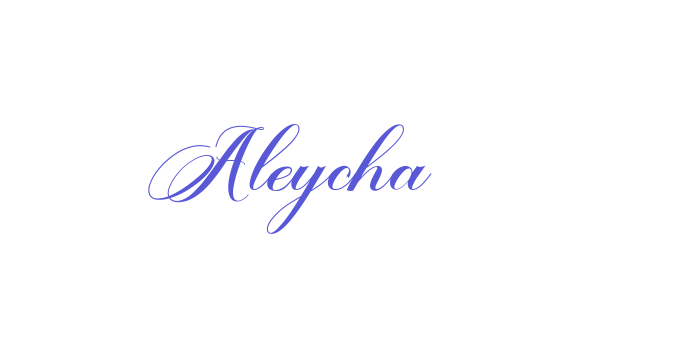 Aleycha Font Download