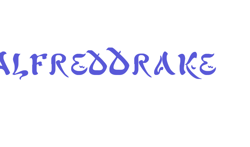 AlfredDrake Font Download