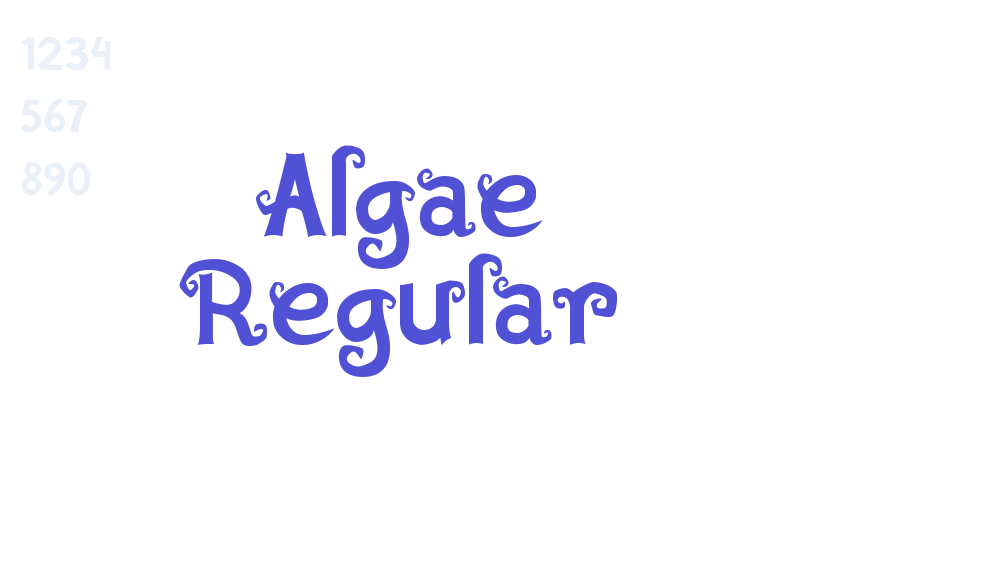 Algae Regular-font-download