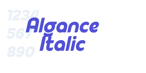 Algance Italic