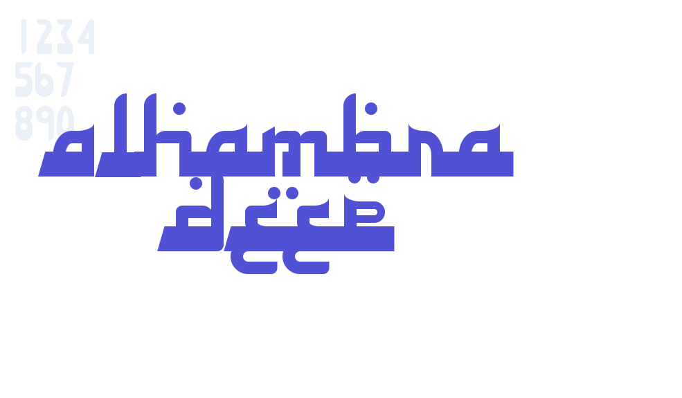 Alhambra Deep-font-download