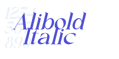 Alibold Italic-font-download