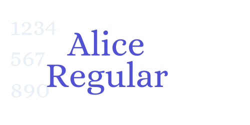 Alice Regular-font-download