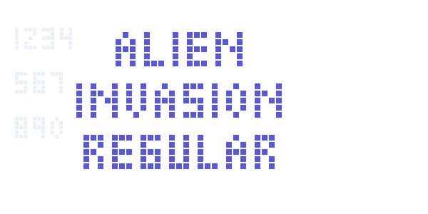 Alien Invasion Regular font