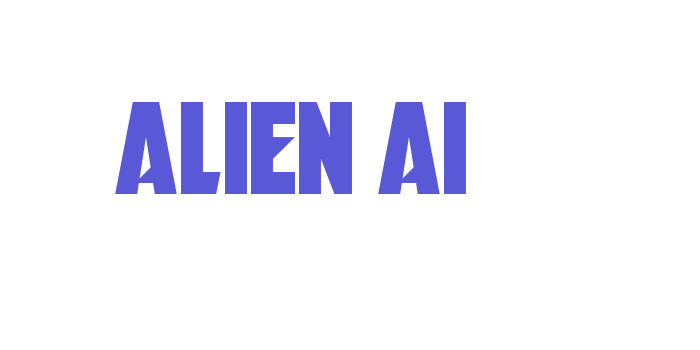 Alien AI Font Download