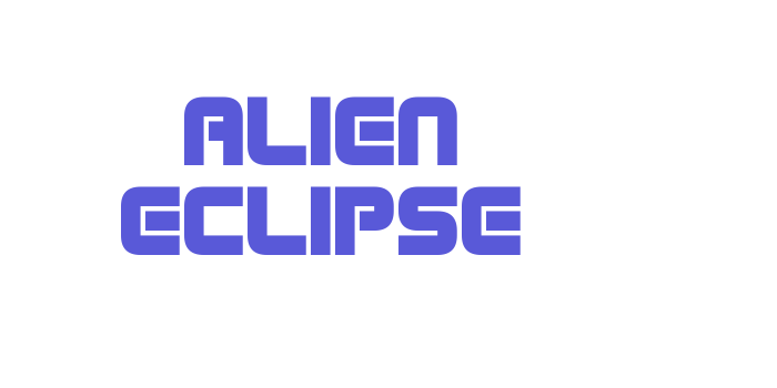 Alien Eclipse Font Download