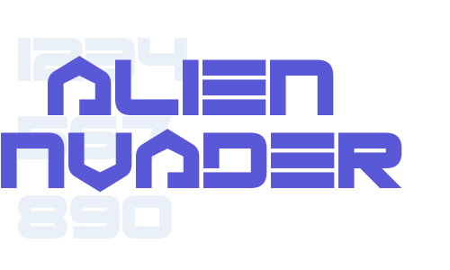 Alien Invader Font