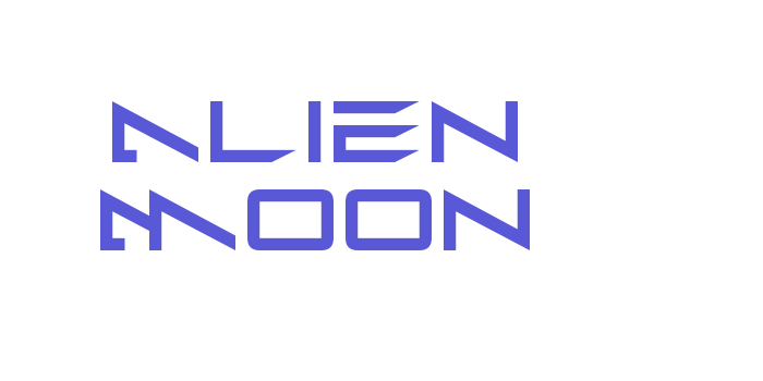 Alien Moon Font Download