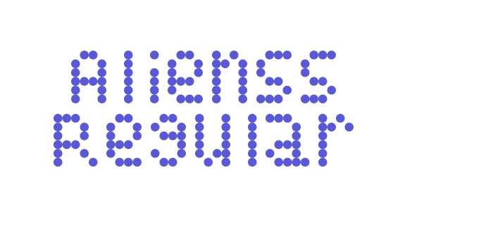 Alienss Regular Font