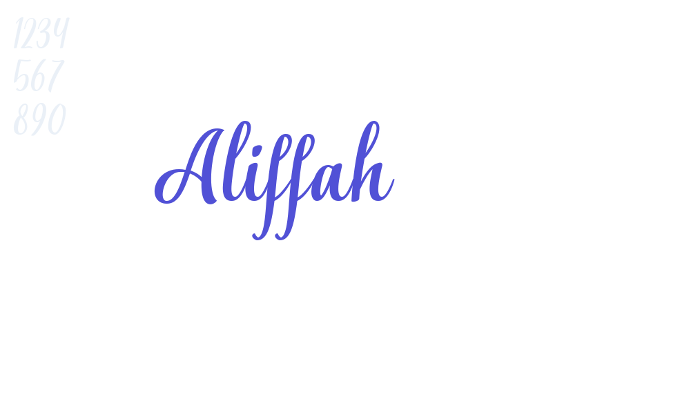 Aliffah-font-download