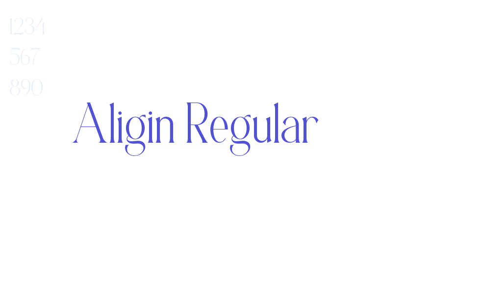 Aligin Regular-font-download