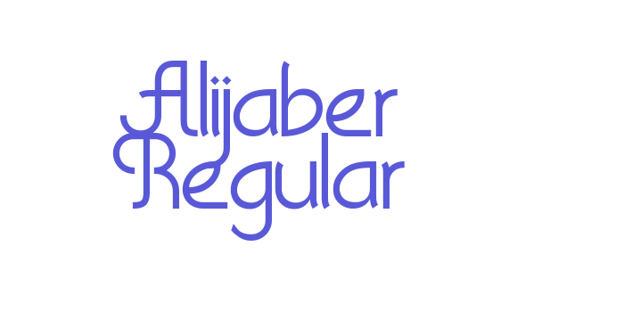 Alijaber Regular Font Download