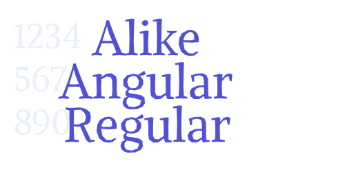 Alike Angular Regular-font-download