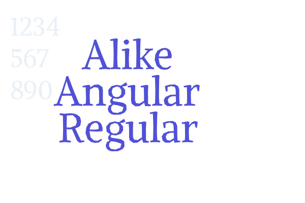 Alike Angular Regular