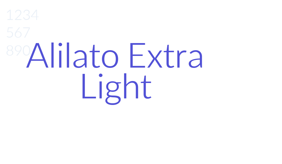 Alilato Extra Light-font-download