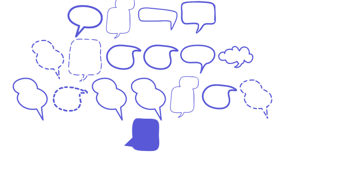 Alin Speech Bubbles 2 Font Download