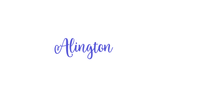 Alington Font Download