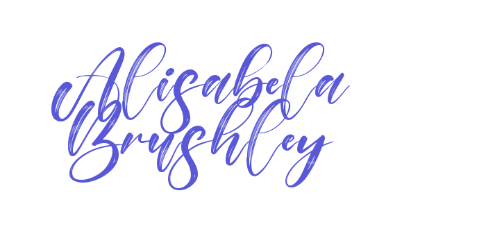 Alisabela Brushley Font Download