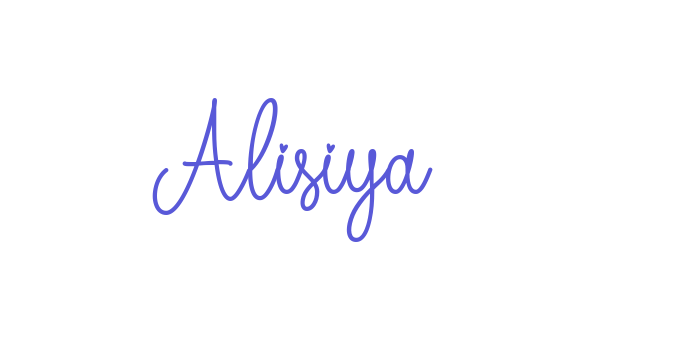 Alisiya Font