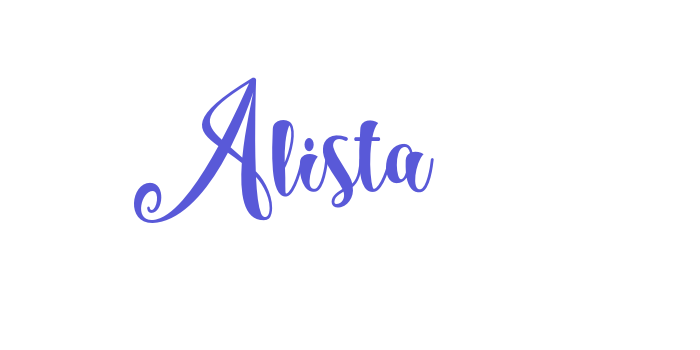 Alista Font