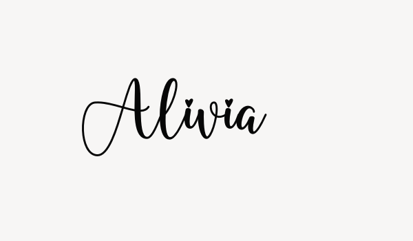 Alivia Font