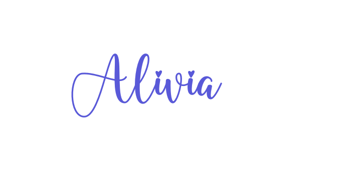 Alivia Font Download