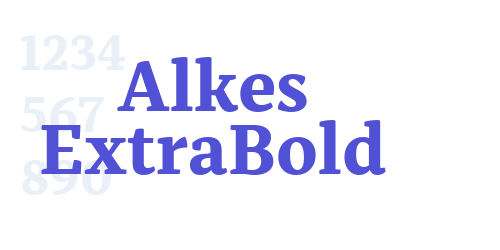 Alkes ExtraBold