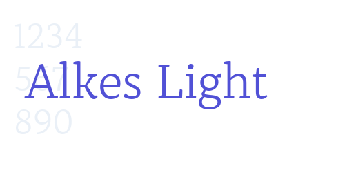 Alkes Light-font-download