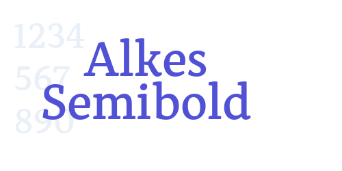 Alkes Semibold