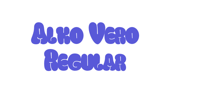 Alko Vero Regular Font