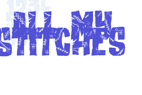 All my Stitches Font Download